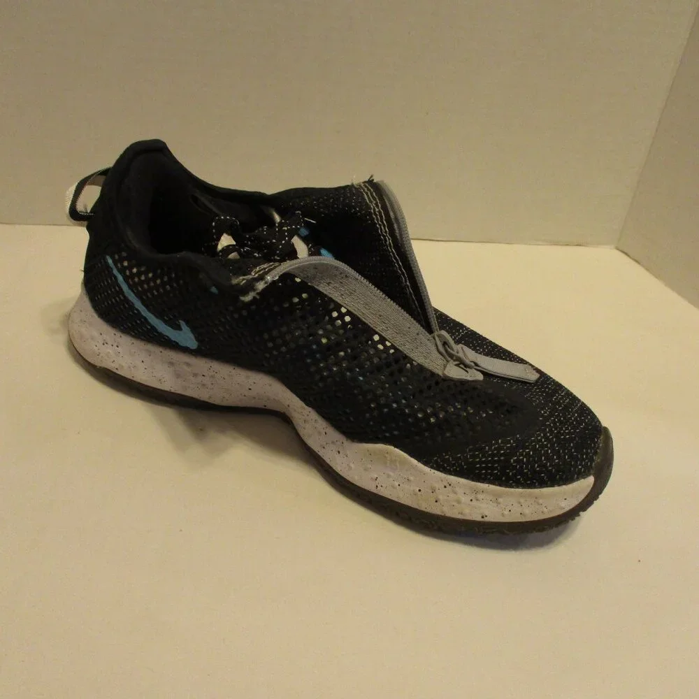 Nike Air Shoes Strobel Woman 9 Blue Gray White Outdoors Athletic Shoes